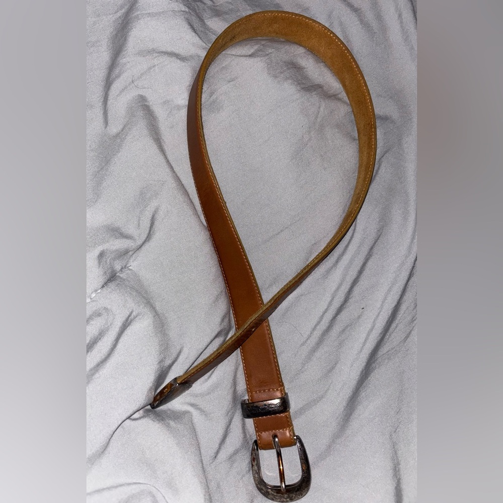 Eddie Bauer Brown Leather Belt